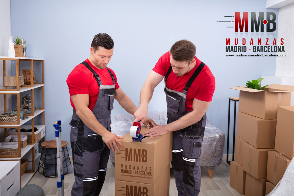 presupuesto mudanza de Madrid a Barcelona